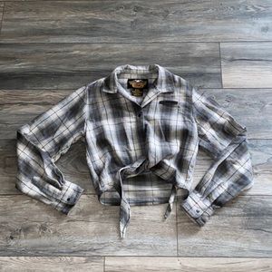 VINTAGE HARLEY DAVIDSON FLANNEL